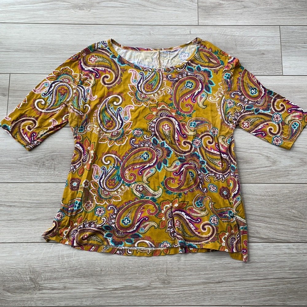 1/2” Sleeve Top - Size 1X - great condition